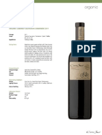 Cono Sur Organic Cab Sauv Carm 2011