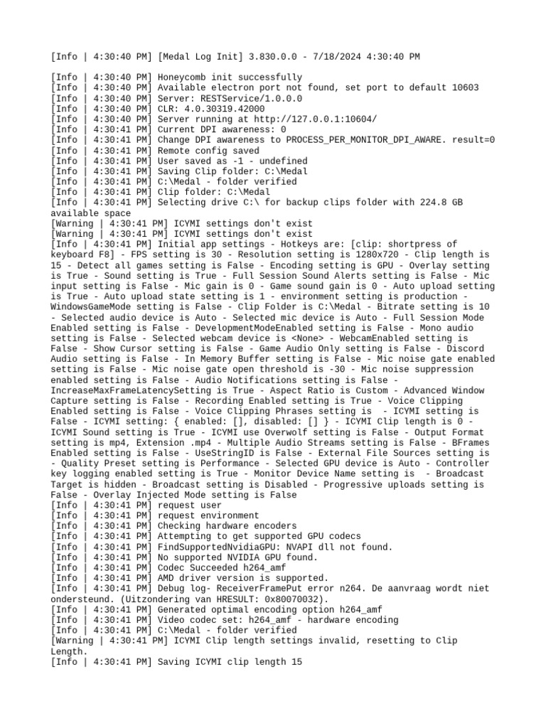 Medal Log 20240718 | PDF | Graphics Processing Unit | Keyboard Shortcut