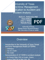 UTEM Model for Accident Analysis
