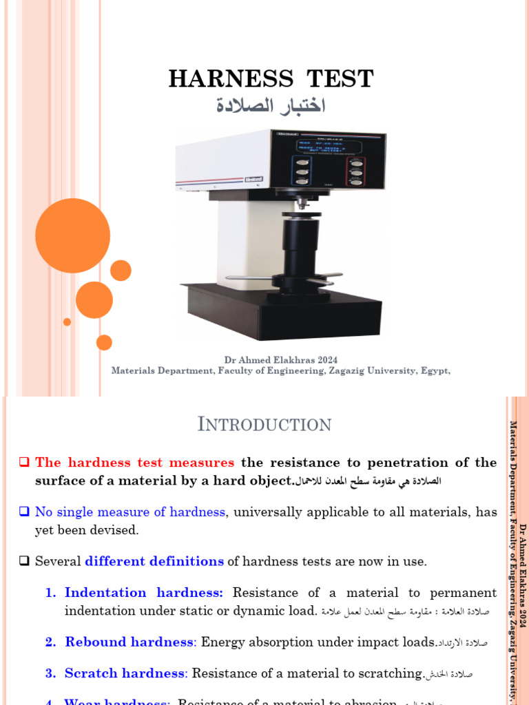 Brinell Hardness Testing Overview | PDF | Hardness | Wear
