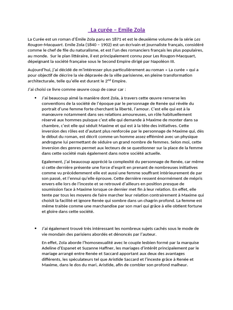 Analyse de 