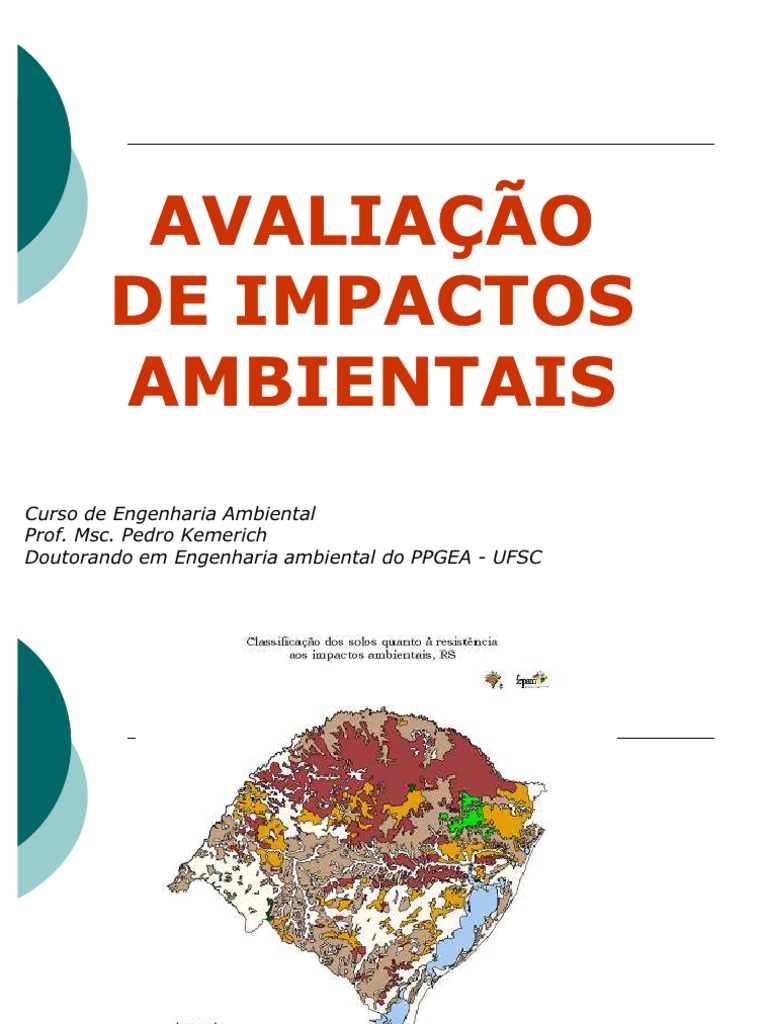 Roteiro de Análise de Impactos Ambientais | PDF | Ambiente natural ...