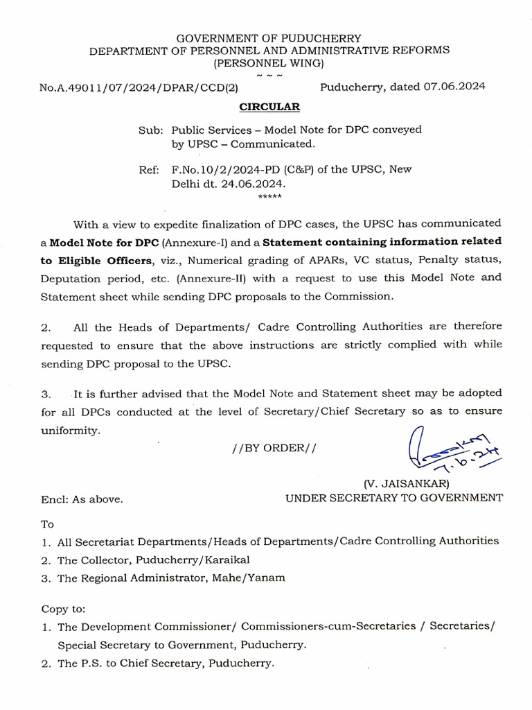 Circular 07.06.24 | PDF