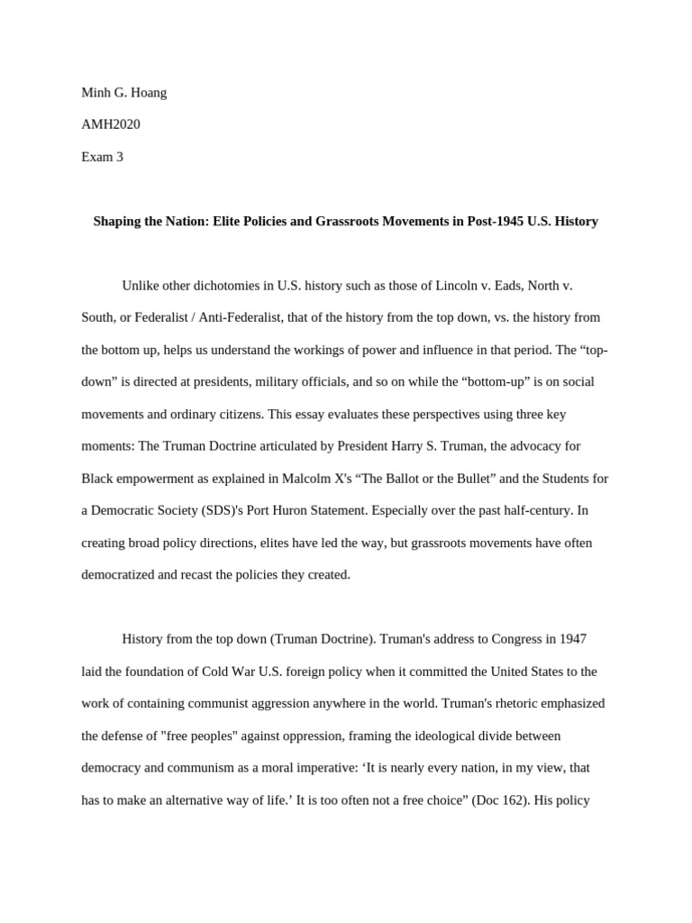 Essay exam 3 pdf political science ideologies