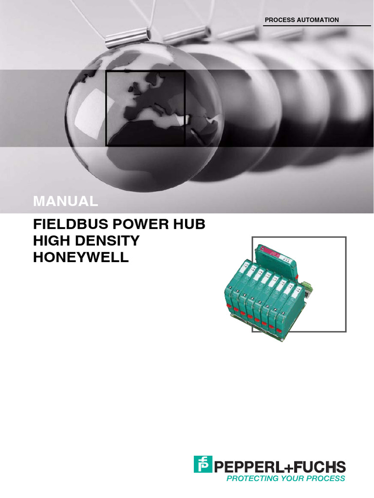Pf Fieldbus Powerhub Honeywell Manual | PDF | Power Supply | Electrical ...