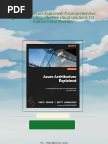 Download full Azure Architecture Explained: A comprehensive guide to building effective cloud solutions 1st Edition David Rendón ebook all chapters