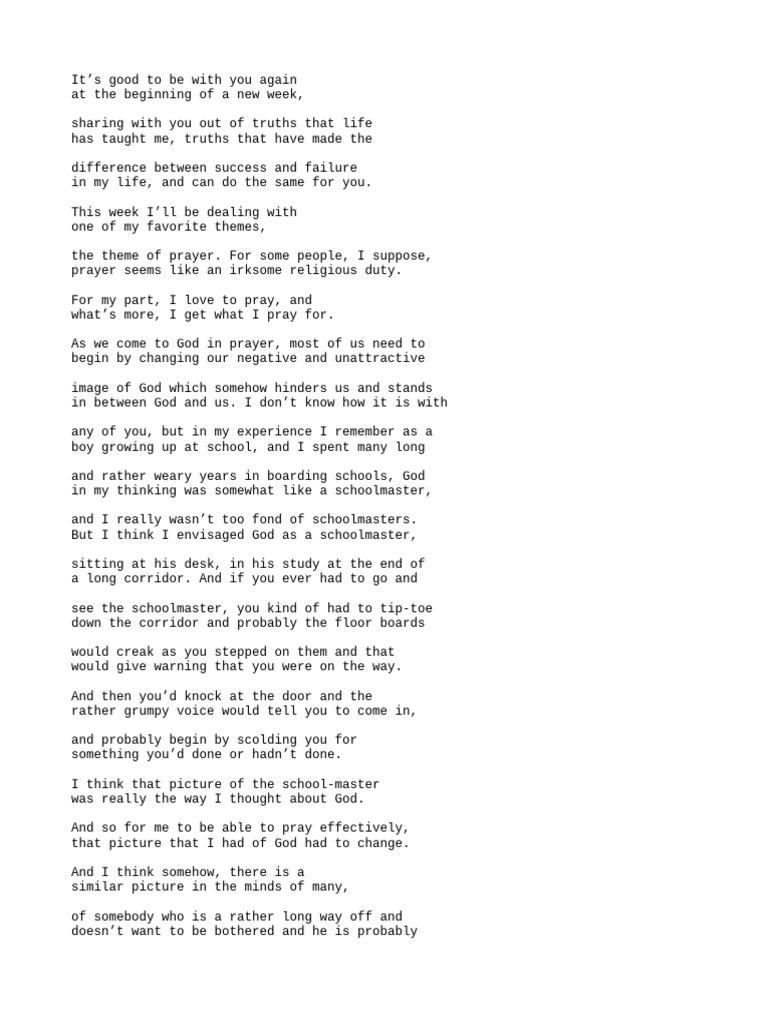  english how to pray and get what you pray for 1 of 10 god wants us