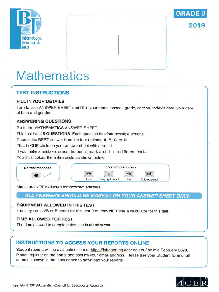 Grade 8 Maths | PDF
