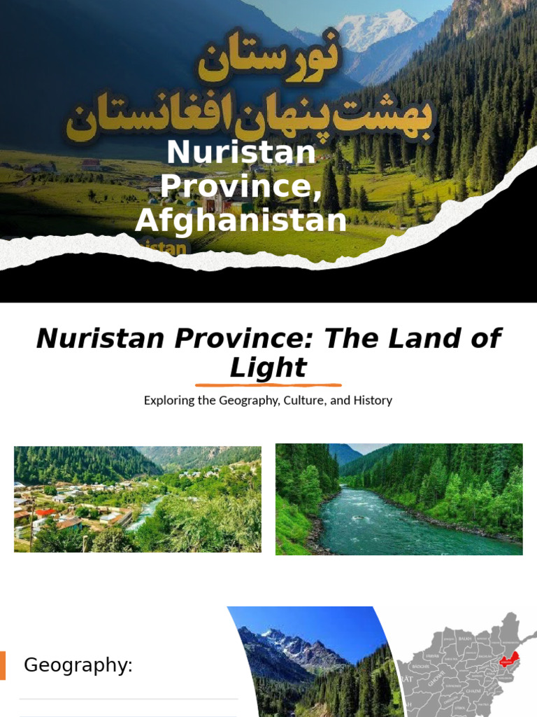 Presentation on Nuristan Province, Afghanistan | PDF