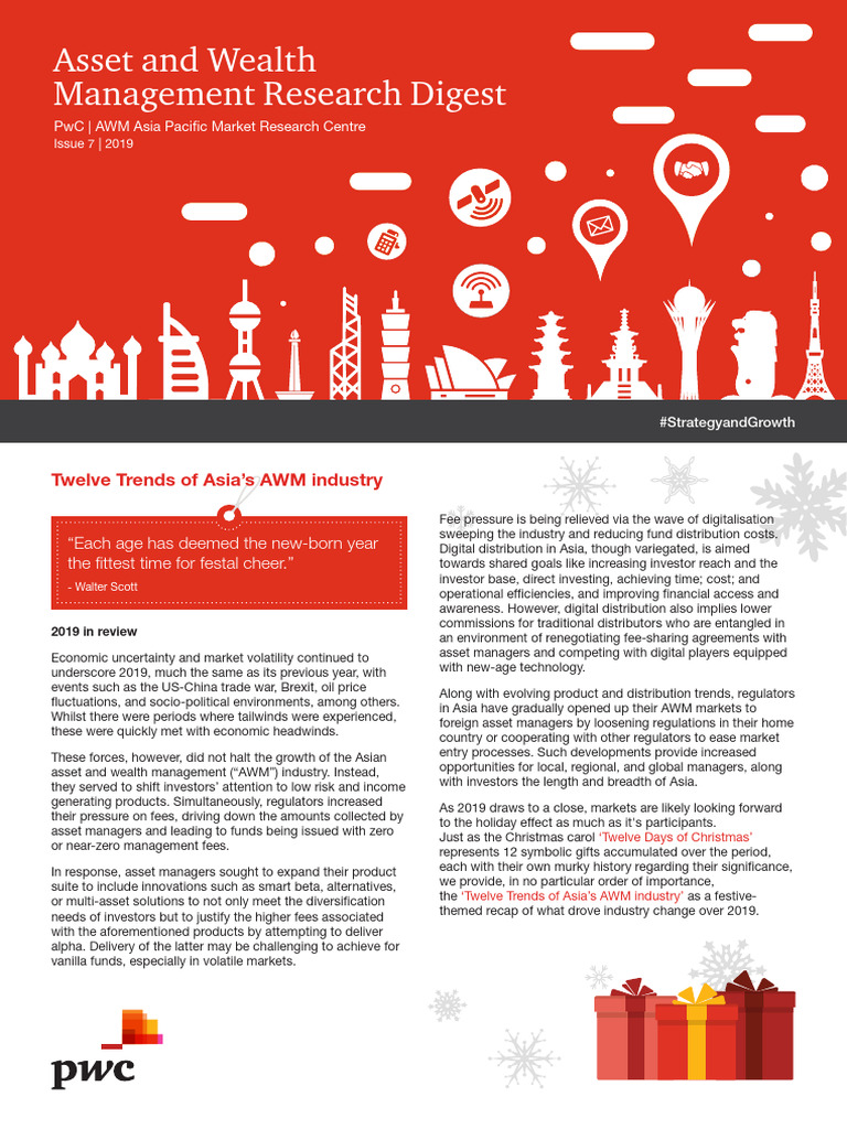 PWC AWM Research Digest 7-2019 | PDF | Exchange Traded Fund | Investing
