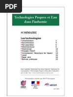 Technologies Propres Et Eau