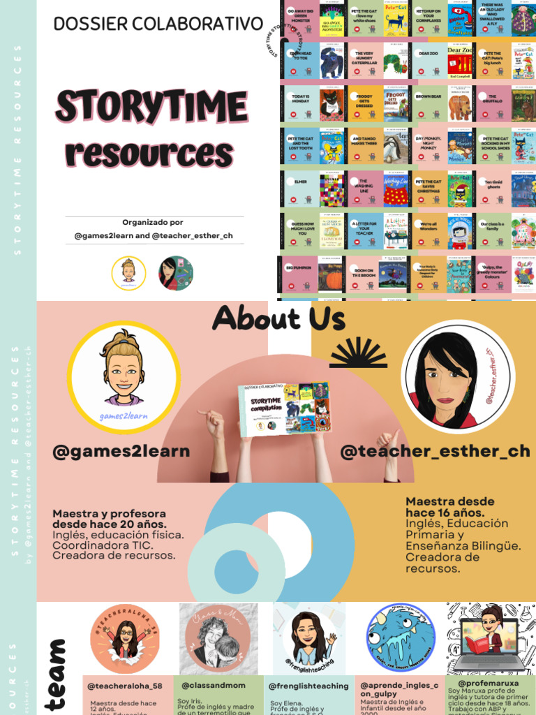 Recursos de Storytime para Educación Infantil | PDF
