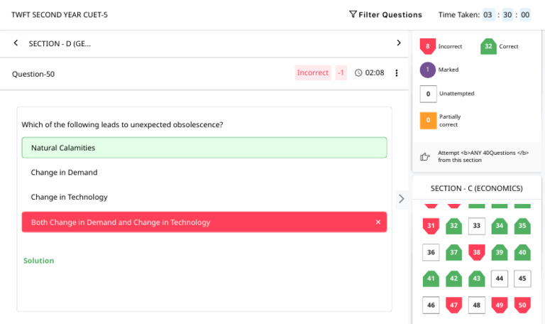 Test Portal Sample Test Insights | PDF
