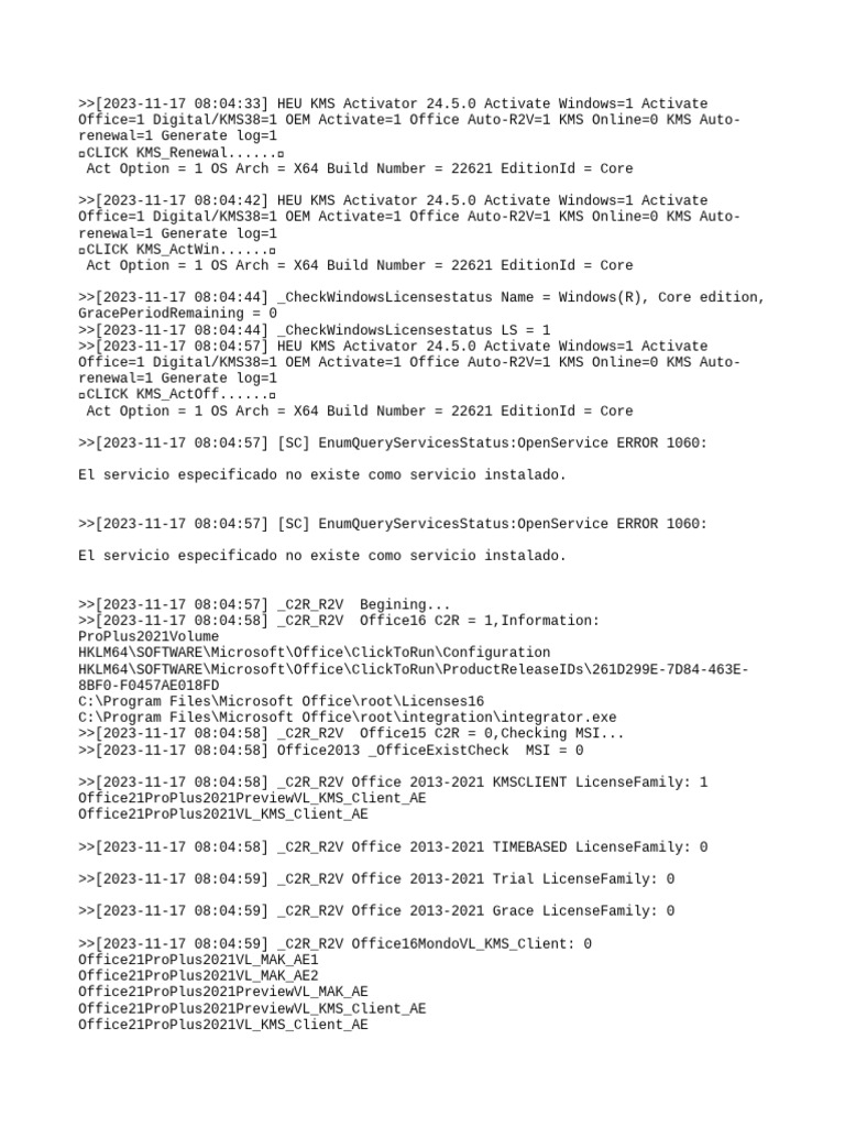 HEU24 Debug | PDF | Microsoft Office | Plataformas de computación