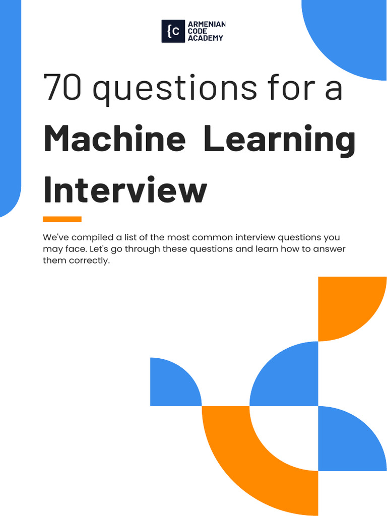 ML Interview Questions | PDF | Machine Learning | Support Vector Machine