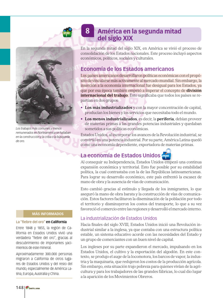 Economía de América en el siglo XIX | PDF | America latina | Cuba