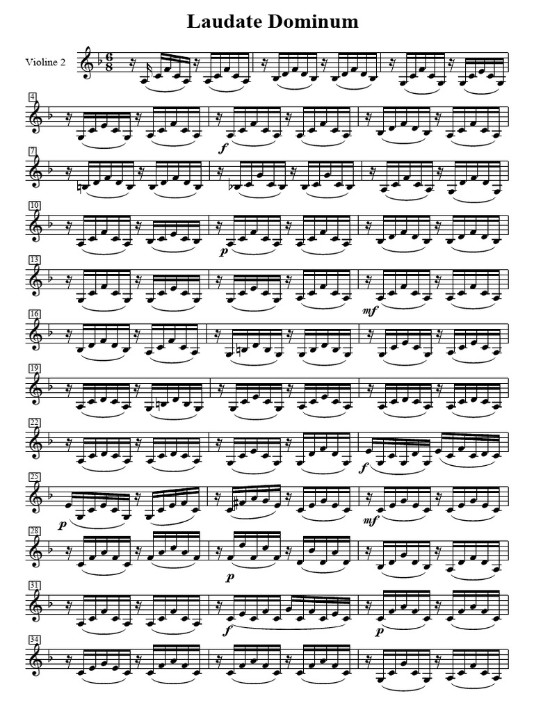 Violin II | PDF