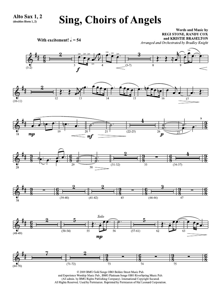 1 - Sax Alto | PDF
