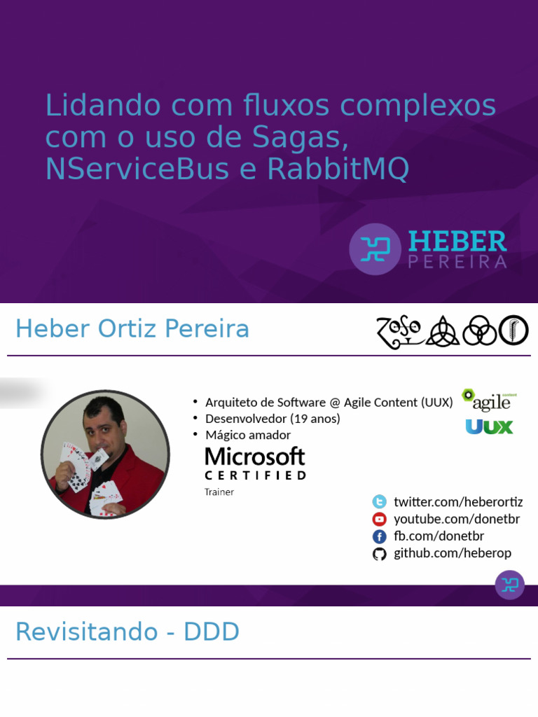 Sagas com NServiceBus e RabbitMQ | PDF | Engenharia de Software ...