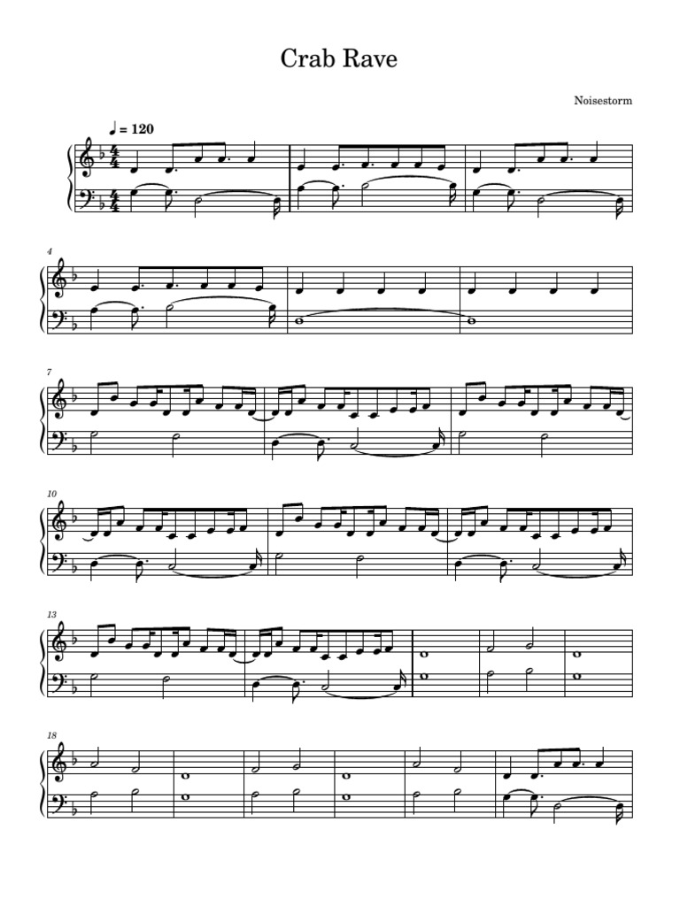 Crab Rave | PDF | Dance Music