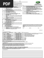 Defender TDCi Maintenance Check Sheet~1