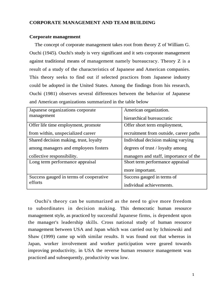 Corporate Team Building Strategies | PDF | Leadership | Goal