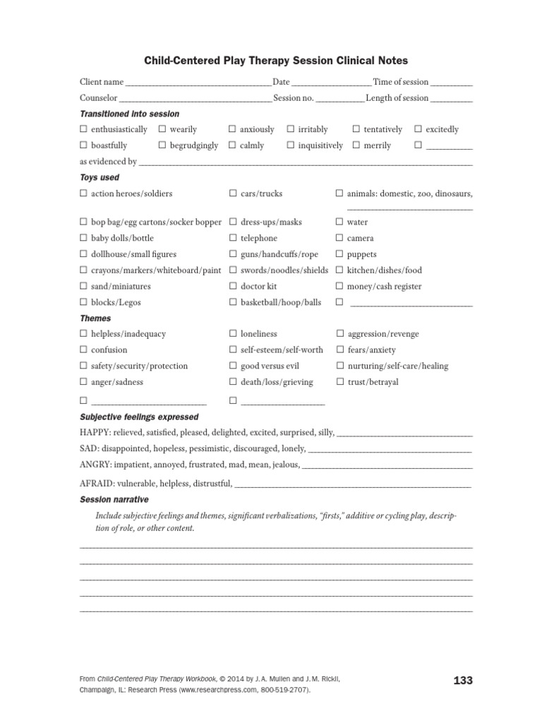 Child-Centered Play Therapy Notes | PDF | Psychology | Behavioural Sciences