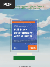Full Stack Development with JHipster Deepu K Sasidharan Sendil Kumar Nellaiyapen all chapter instant download