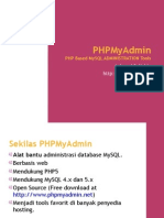 Administrasi MySQL Dengan PHPMyAdmin