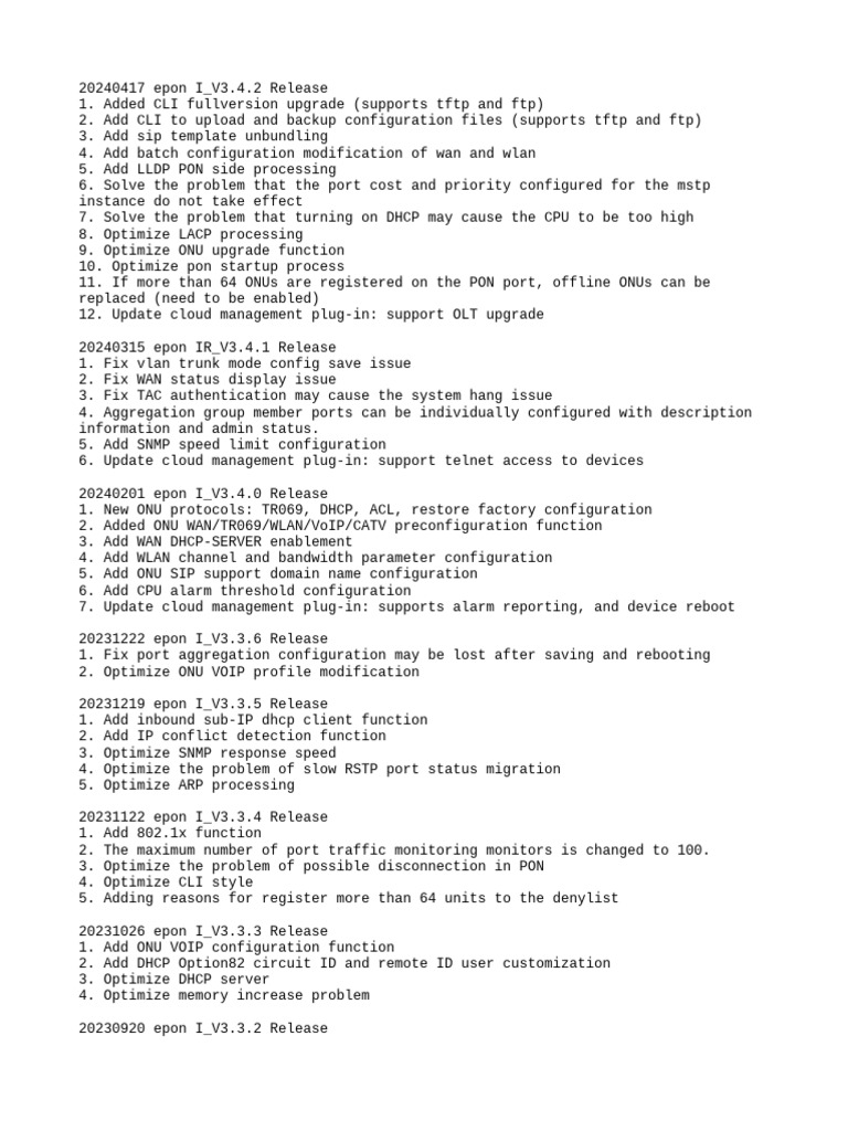 release_notes | PDF | File Transfer Protocol | Network Protocols