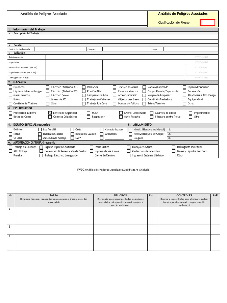 Modelo JHA | PDF