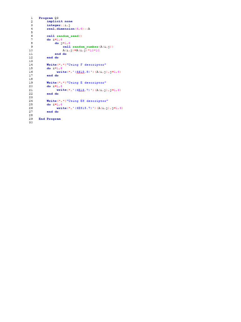 Random Seed | PDF