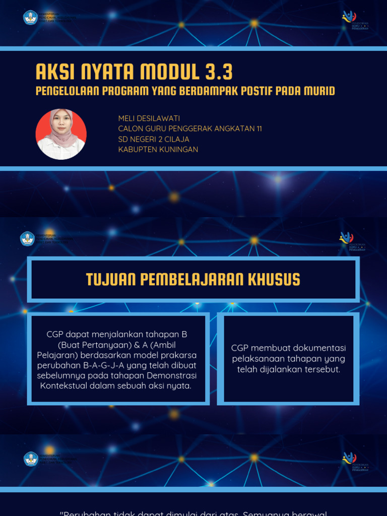 Aksi Nyata Program Menata Akal SDN 2 | PDF