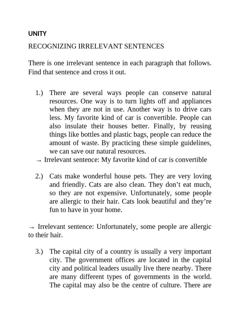02100141-Nguyễn Thị Xuân Nhi-Write the irrelevant sentence | PDF