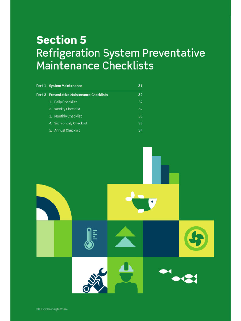 Ice Machine Maintenance Checklists | PDF | Refrigerator | Refrigeration