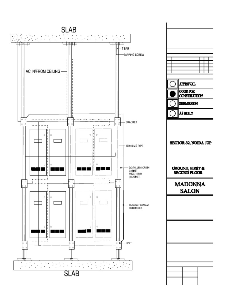 DIGITAL LED SCREEN BACK DETAIL-Model | PDF