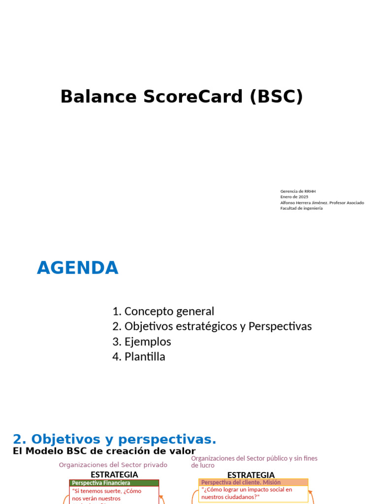 Balanced Scorecard en RRHH 2025 | PDF | Business | Economias
