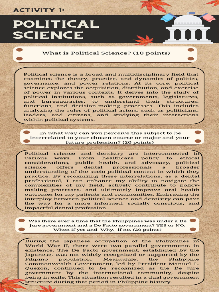 Understanding Political Science Basics | PDF | State (Polity) | Sovereignty