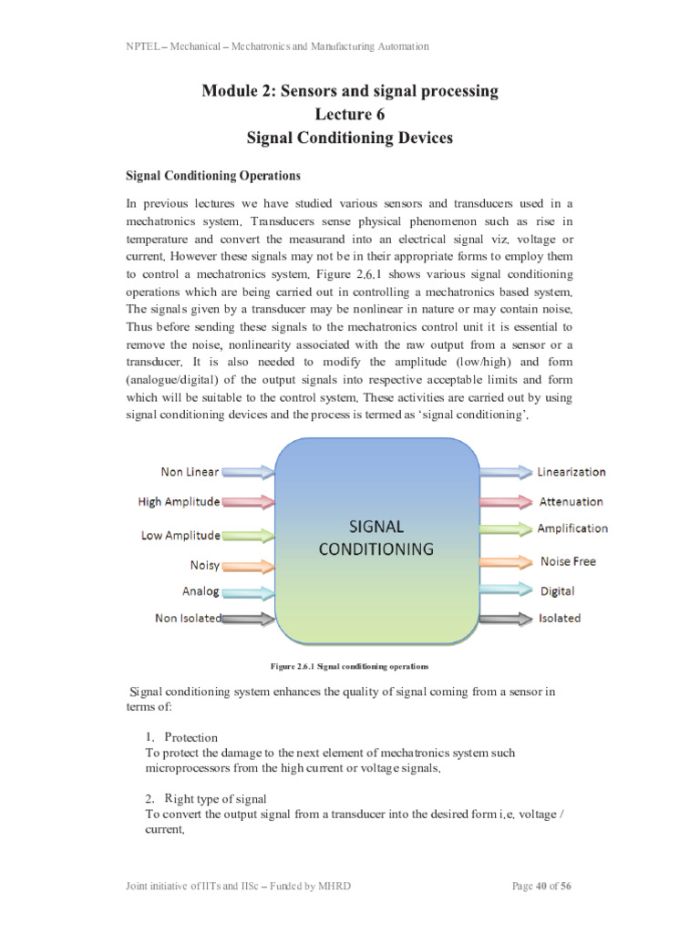 Sensors & Instrumentation Unit 5 | PDF