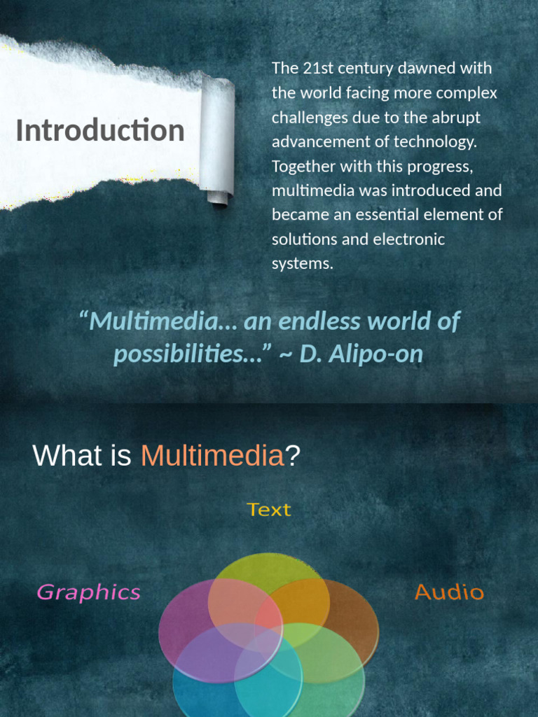 Understanding Multimedia: Types and Uses | PDF