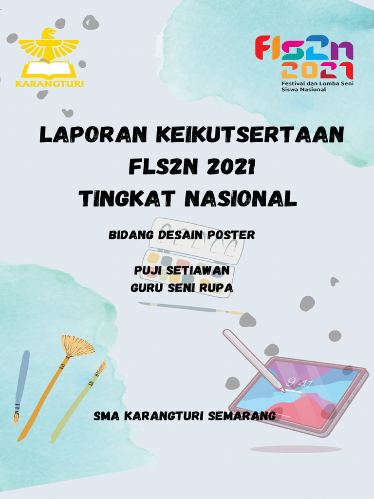 Laporan FLS2N 2021: Desain Poster | PDF