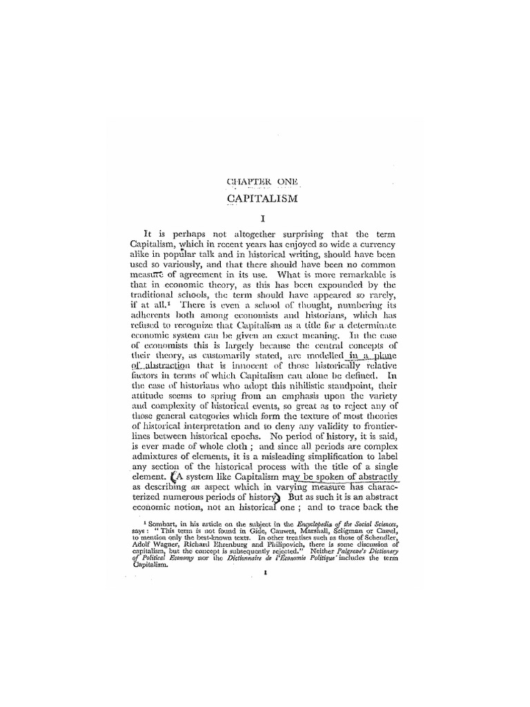 Understanding Capitalism's Historical Context | PDF | Political Economy ...