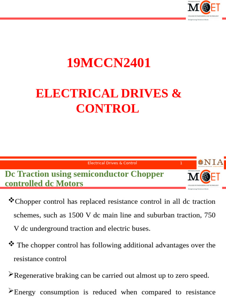 Chopper-Controlled DC Traction Systems | PDF | Direct Current | Rectifier
