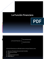 La Función Financiera