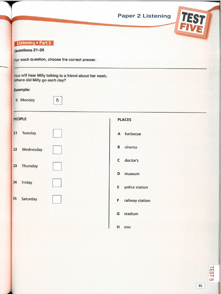 95_PDFsam_Cambridge A2 Key for schools Practice Tests 2020 | PDF