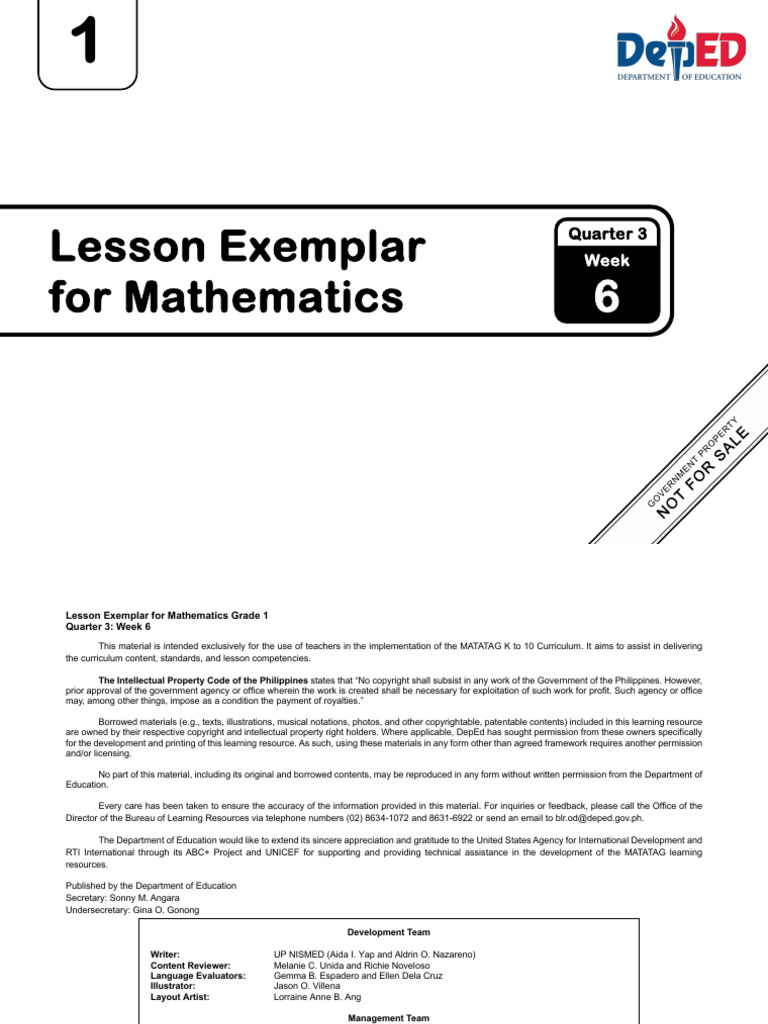 Grade 1 Math Lesson: Subtraction Strategies | PDF | Subtraction ...
