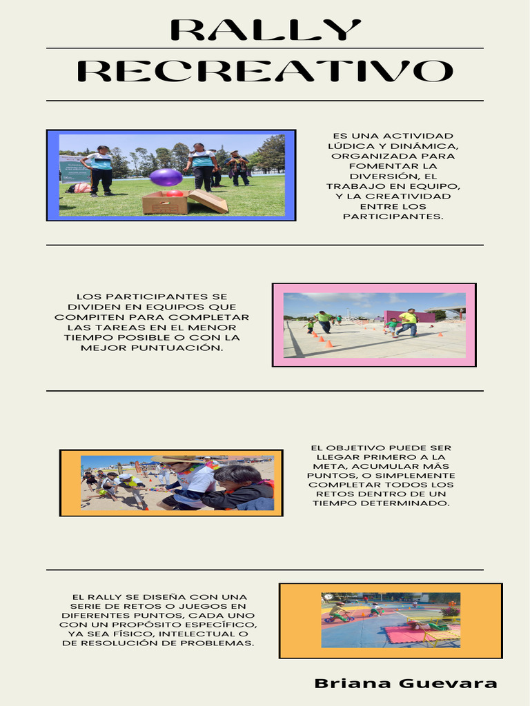Rally Recreativo | PDF