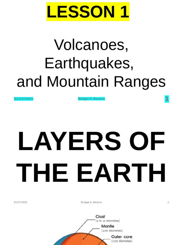 1 Tectonic Plates Pdf Plate Tectonics Natural Sciences
