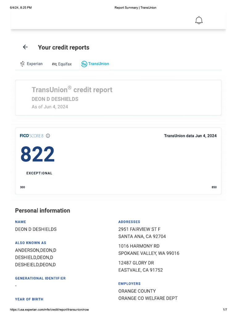 TransUnion Deon | PDF