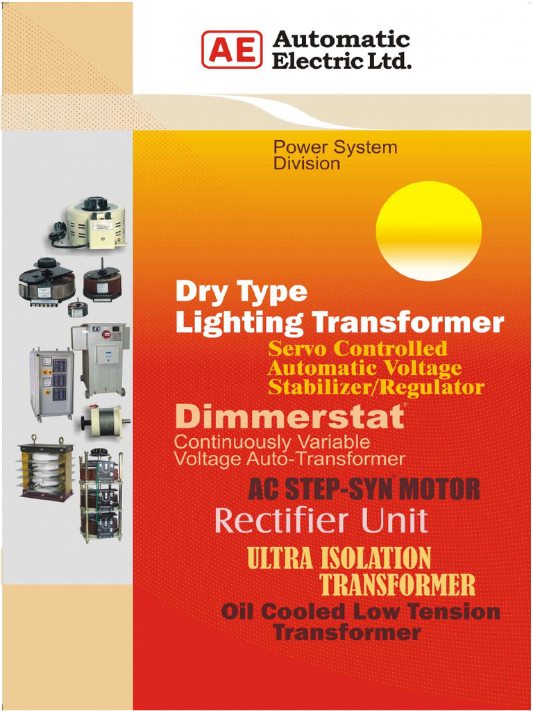AE Lighting Transformer | PDF